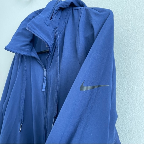 Nike Dri-Fit Workout Jacket Navy Athletic Lightweight Coat Full Zip Women’s M - Picture 11 of 13